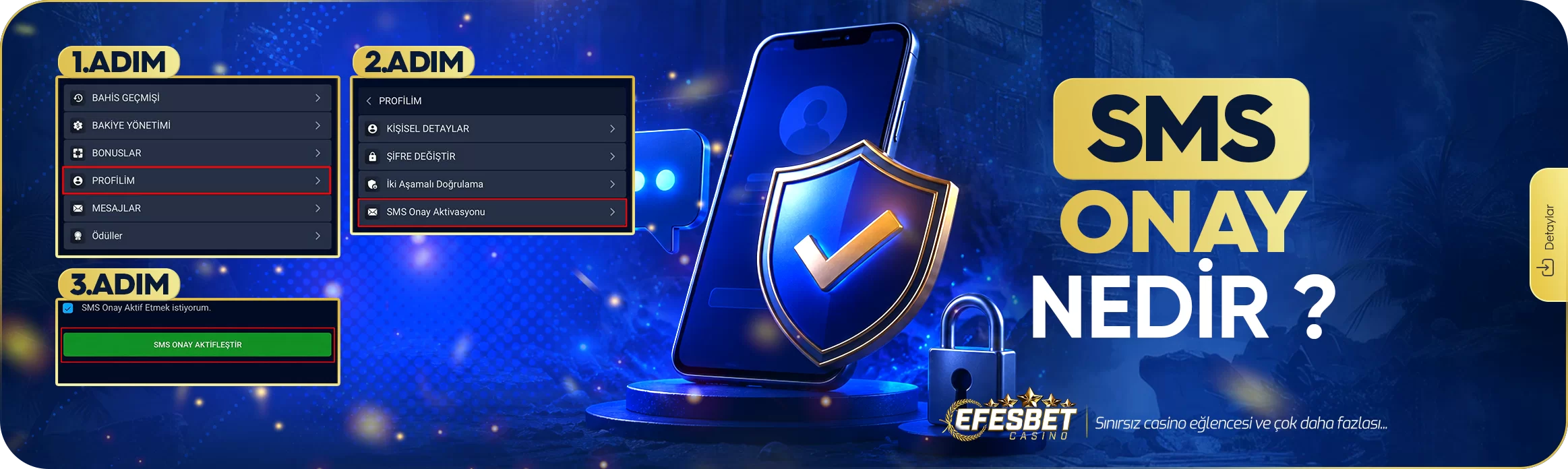efesbet hesap güvenliği